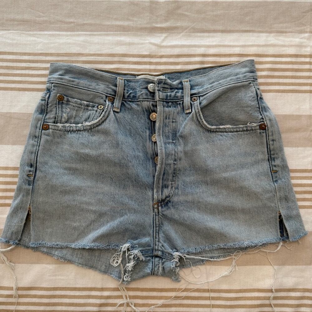 Agolde | bundle of Riley jeans and denim shorts (with flaw) | size 25